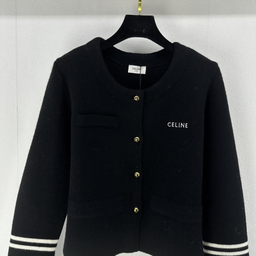 Replica Celine Sweaters Long Sleeved For Women #1251656 $102.00 USD for Wholesale