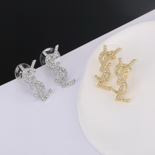 Replica Yves Saint Laurent YSL Earrings For Women #1251960 $25.00 USD for Wholesale