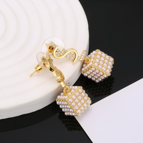 Replica Yves Saint Laurent YSL Earrings For Women #1251967 $29.00 USD for Wholesale