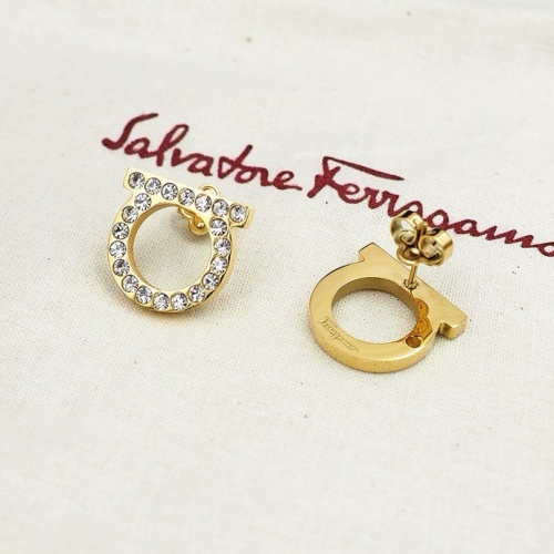 Replica Salvatore Ferragamo Earrings For Women #1252084 $23.00 USD for Wholesale