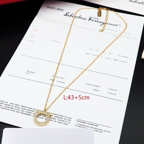 Replica Salvatore Ferragamo Necklaces #1252090 $25.00 USD for Wholesale