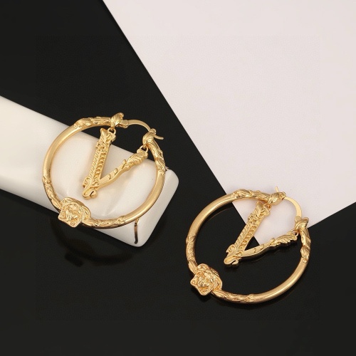 Replica Versace Earrings For Women #1252097 $29.00 USD for Wholesale