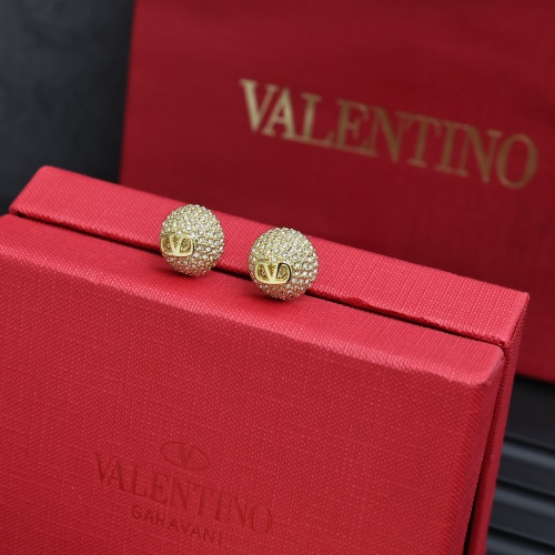 Replica Valentino Earrings For Women #1252131 $27.00 USD for Wholesale