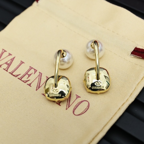 Replica Valentino Earrings For Women #1252136 $27.00 USD for Wholesale