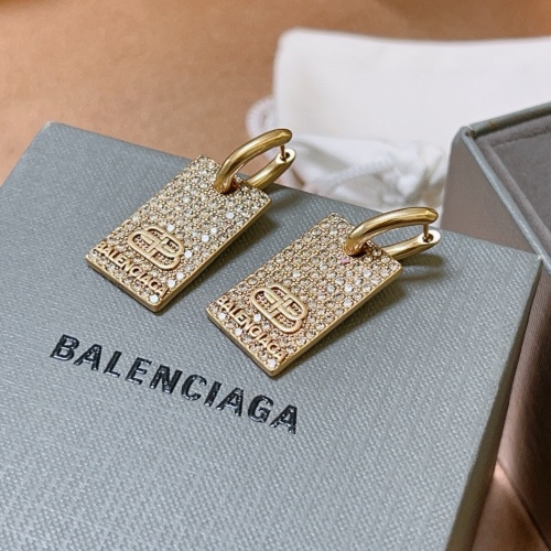 Replica Balenciaga Earrings For Women #1252186 $36.00 USD for Wholesale