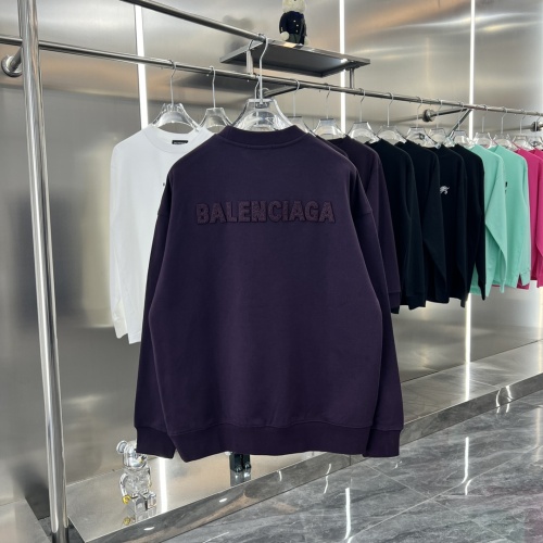 Replica Balenciaga Hoodies Long Sleeved For Unisex #1252193 $52.00 USD for Wholesale