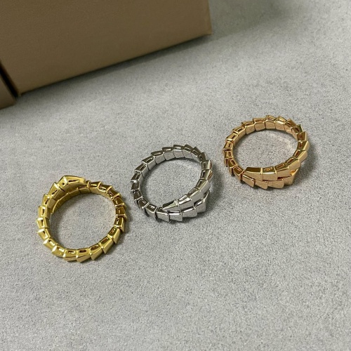 Replica Bvlgari Rings In Gold #1252263 $48.00 USD for Wholesale