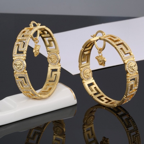 Replica Versace Earrings For Women #1252708 $40.00 USD for Wholesale