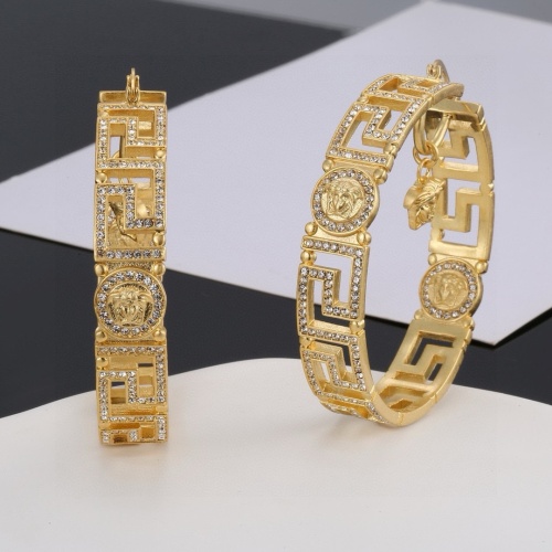 Replica Versace Earrings For Women #1252708 $40.00 USD for Wholesale