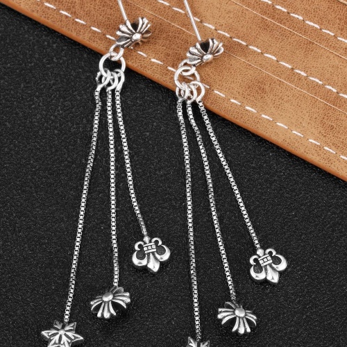 Replica Chrome Hearts Earrings For Women #1252816 $32.00 USD for Wholesale