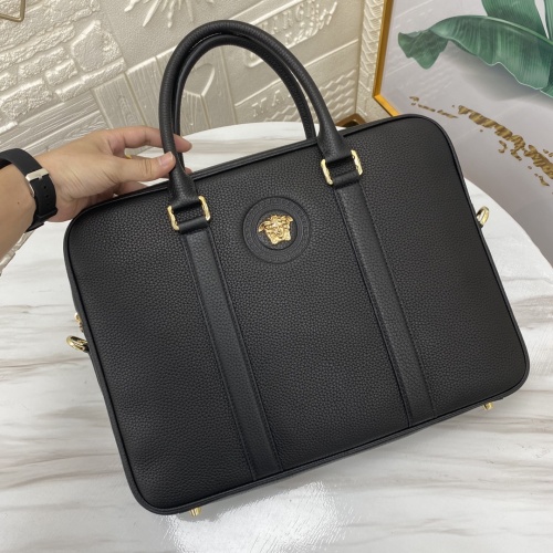 Replica Versace AAA Man Handbags #1252981 $251.24 USD for Wholesale