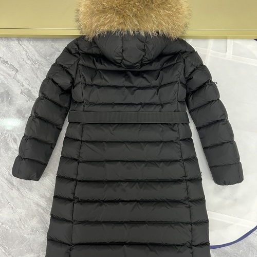 Replica Moncler Down Feather Coat Long Sleeved For Women #1253042 $225.00 USD for Wholesale