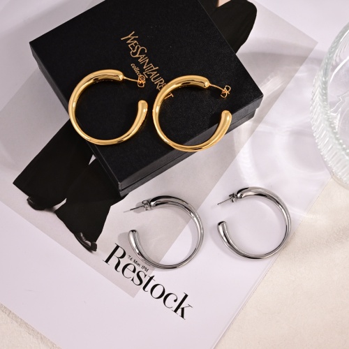 Replica Yves Saint Laurent YSL Earrings For Women #1253068 $27.00 USD for Wholesale