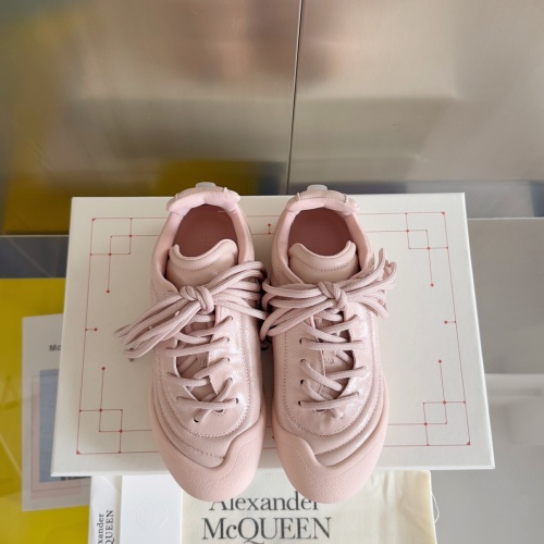 Replica Alexander McQueen Casual Shoes For Women #1253547 $115.00 USD for Wholesale