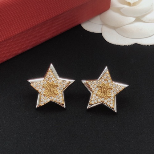 Replica Celine Earrings For Women #1253682 $32.00 USD for Wholesale