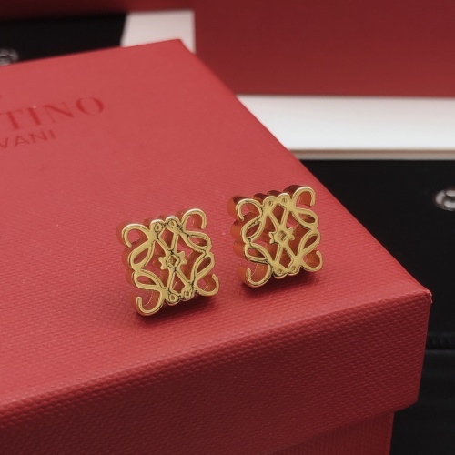 Replica LOEWE Earrings For Women #1253706 $27.00 USD for Wholesale