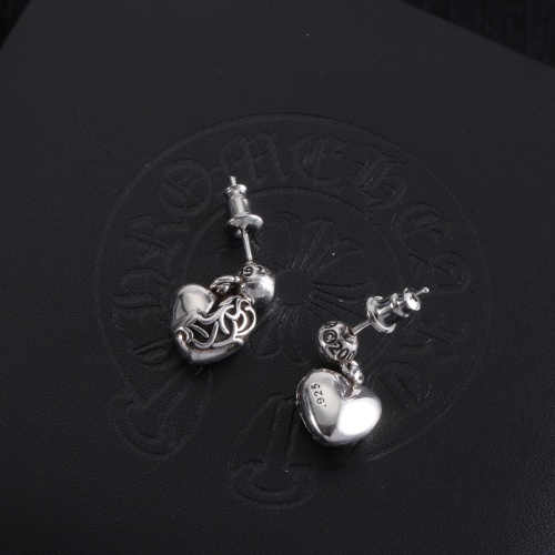 Replica Chrome Hearts Earrings #1253945 $32.00 USD for Wholesale