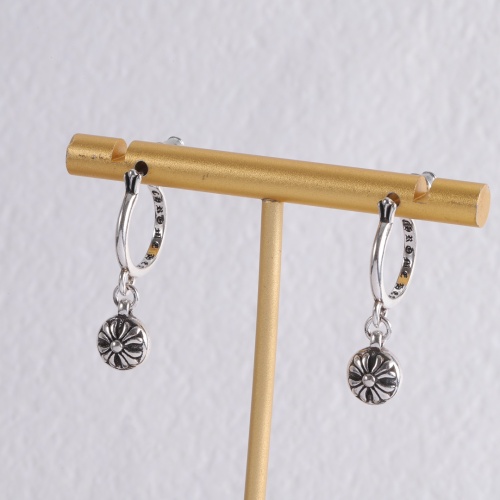 Replica Chrome Hearts Earrings #1253947 $32.00 USD for Wholesale