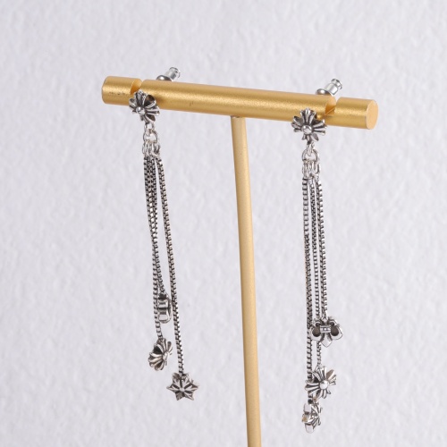 Replica Chrome Hearts Earrings #1253950 $34.00 USD for Wholesale