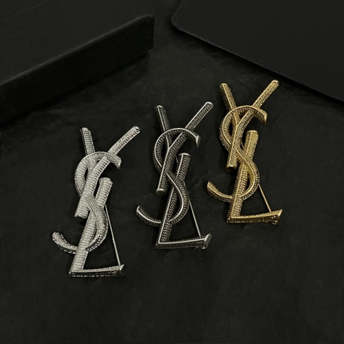 Replica Yves Saint Laurent Brooches For Women #1254029 $38.00 USD for Wholesale