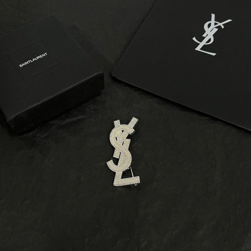 Replica Yves Saint Laurent Brooches For Women #1254041 $42.00 USD for Wholesale