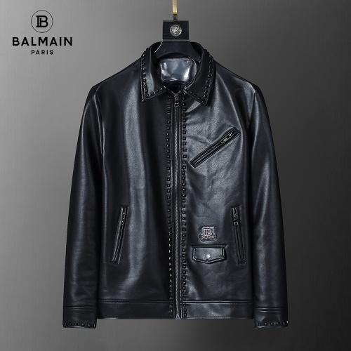 Balmain Jackets Long Sleeved For Men #1254070, $92.00 USD, [ITEM#1254070], Balmain Jackets