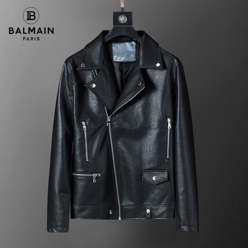 Balmain Jackets Long Sleeved For Men #1254075, $92.00 USD, [ITEM#1254075], Balmain Jackets