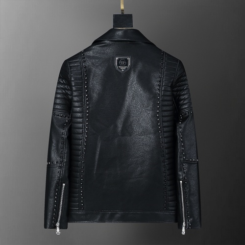 Replica Philipp Plein PP Down Jackets Long Sleeved For Men #1254078 $98.00 USD for Wholesale