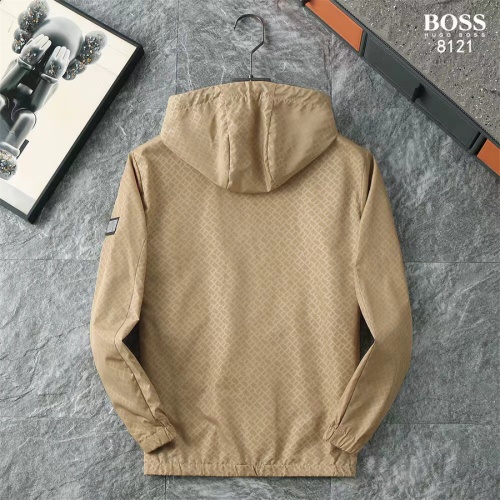 Replica Boss Jackets Long Sleeved For Men #1254088 $72.00 USD for Wholesale