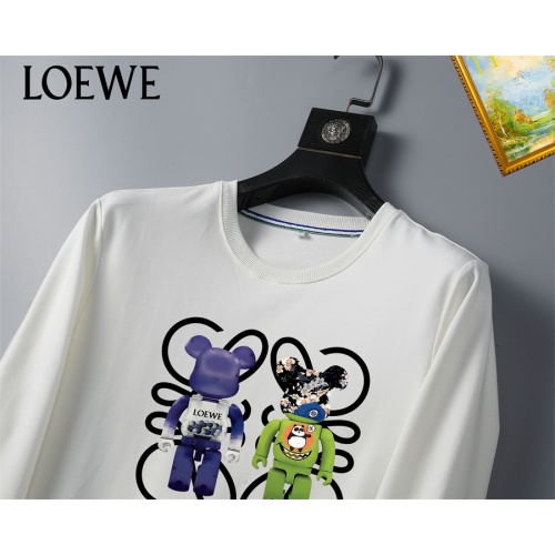 Replica LOEWE Hoodies Long Sleeved For Men #1254336 $40.00 USD for Wholesale