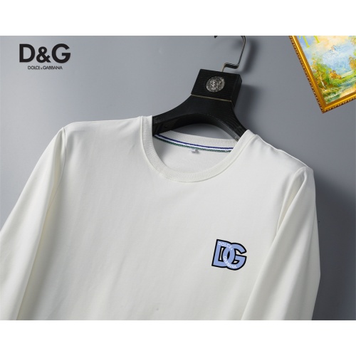 Replica Dolce & Gabbana D&G Hoodies Long Sleeved For Men #1254380 $40.00 USD for Wholesale