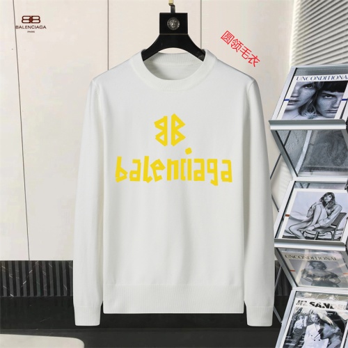 Balenciaga Sweaters Long Sleeved For Men #1254635, $45.00 USD, [ITEM#1254635], Balenciaga Sweaters