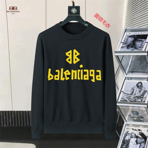 Balenciaga Sweaters Long Sleeved For Men #1254636, $45.00 USD, [ITEM#1254636], Balenciaga Sweaters