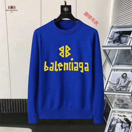 Balenciaga Sweaters Long Sleeved For Men #1254638, $45.00 USD, [ITEM#1254638], Balenciaga Sweaters