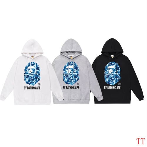 Replica Bape Hoodies Long Sleeved For Unisex #1254813 $42.00 USD for Wholesale