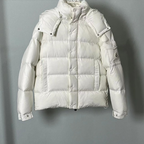 Moncler Down Feather Coat Long Sleeved For Unisex #1254846, $162.00 USD, [ITEM#1254846], Moncler Down Feather Coat