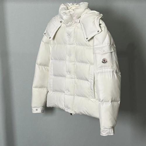 Replica Moncler Down Feather Coat Long Sleeved For Unisex #1254846 $162.00 USD for Wholesale