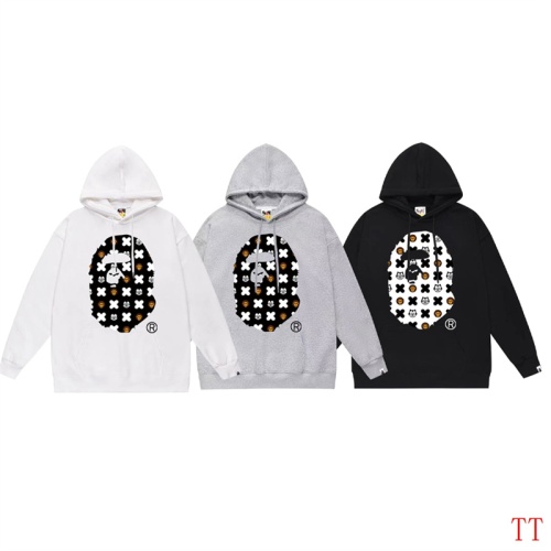 Replica Bape Hoodies Long Sleeved For Unisex #1254870 $42.00 USD for Wholesale