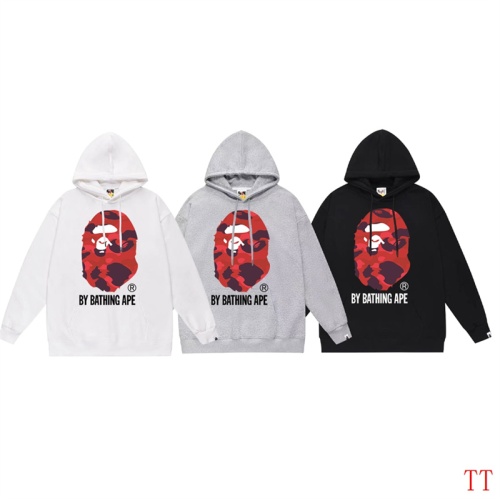 Replica Bape Hoodies Long Sleeved For Unisex #1254902 $42.00 USD for Wholesale