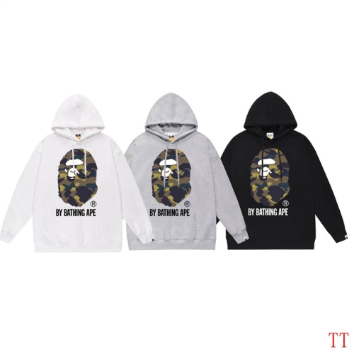 Replica Bape Hoodies Long Sleeved For Unisex #1254910 $42.00 USD for Wholesale