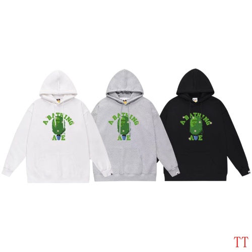 Replica Bape Hoodies Long Sleeved For Unisex #1254988 $42.00 USD for Wholesale