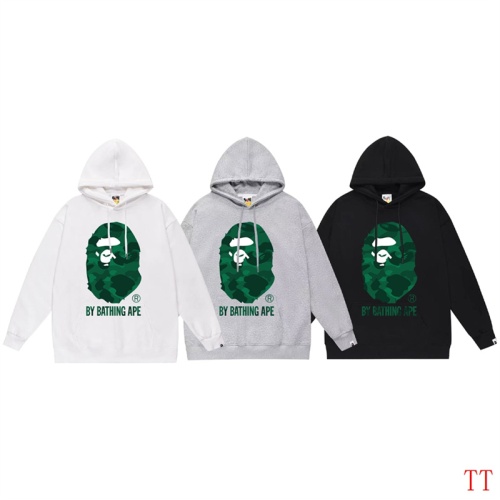 Replica Bape Hoodies Long Sleeved For Unisex #1255030 $42.00 USD for Wholesale