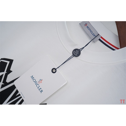 Replica Moncler T-Shirts Short Sleeved For Unisex #1255056 $32.00 USD for Wholesale