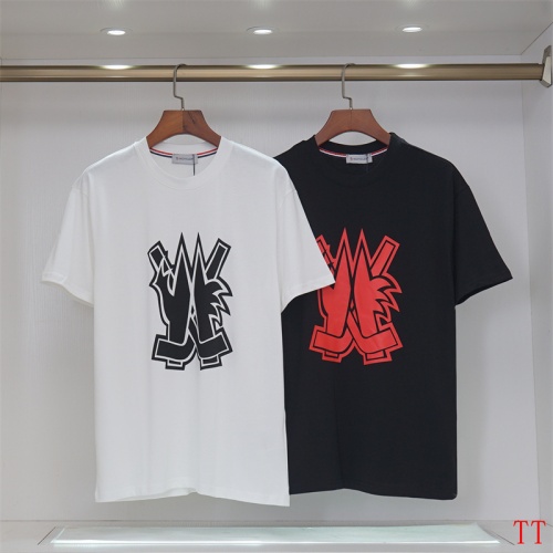 Replica Moncler T-Shirts Short Sleeved For Unisex #1255056 $32.00 USD for Wholesale