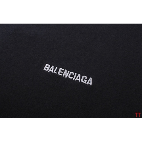 Replica Balenciaga T-Shirts Long Sleeved For Unisex #1255125 $45.00 USD for Wholesale