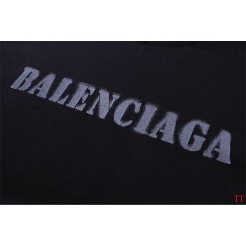 Replica Balenciaga T-Shirts Long Sleeved For Unisex #1255141 $45.00 USD for Wholesale