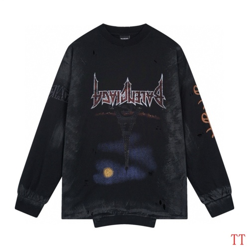 Balenciaga T-Shirts Long Sleeved For Unisex #1255146, $52.00 USD, [ITEM#1255146], Balenciaga T-Shirts