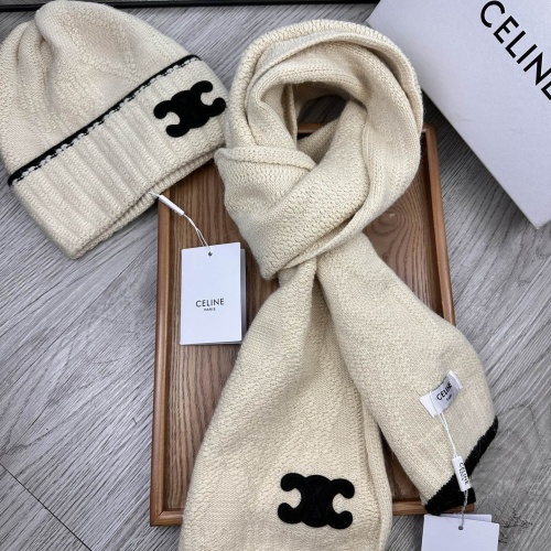 Celine Hat and Scarf Set #1255330, $52.00 USD, [ITEM#1255330], Celine Hat and Scarf and Glove Set