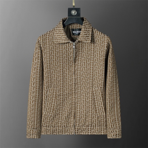 Balmain Jackets Long Sleeved For Men #1255348, $45.00 USD, [ITEM#1255348], Balmain Jackets