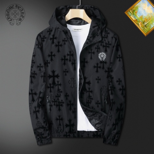 Chrome Hearts Jackets Long Sleeved For Men #1255382, $60.00 USD, [ITEM#1255382], Chrome Hearts Jackets